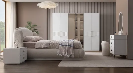 Product img 2, Bronz 6 Kapaklı Modern Yatak Odası Takımı